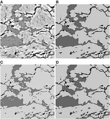 Machine Learning Techniques for the Segmentation of Tomographic Image Data of Functional Materials